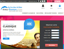Tablet Screenshot of easy-thonon.com